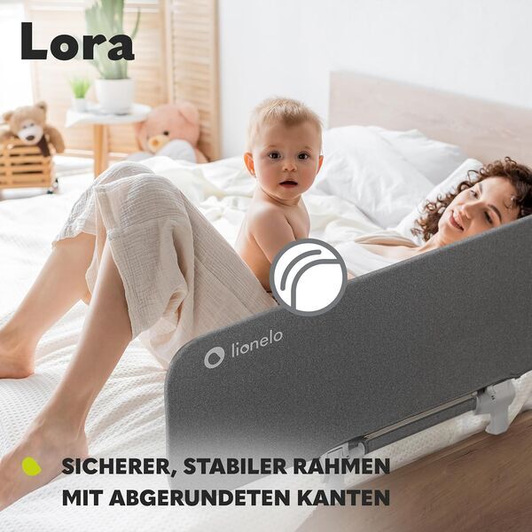 Lionelo Lora Bettgitter | grey 3
