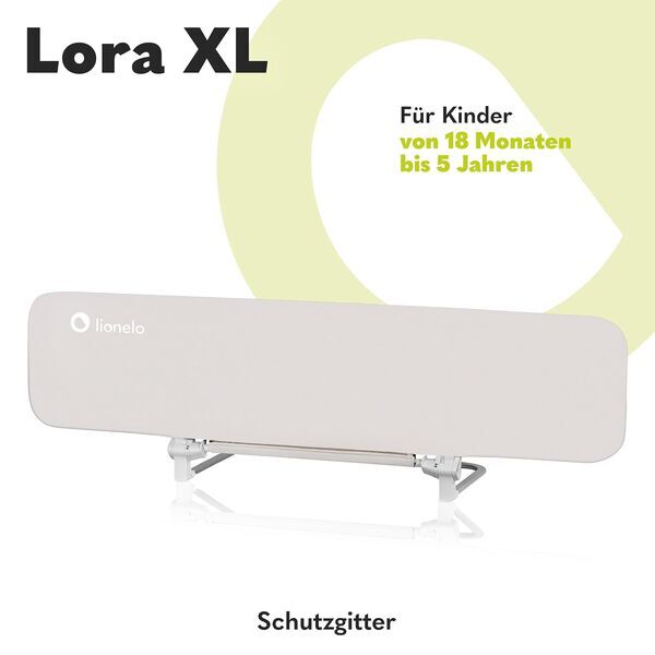 Lionelo Lora XL Portable Bed Safety Rail | beige, image 2 of 3