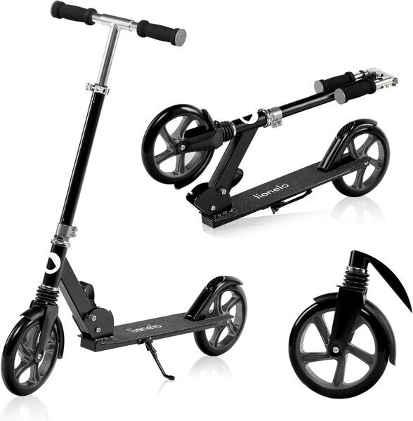 Lionelo Luca Klappbarer Roller | black 1