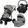 Lionelo Mari Tour 3-in-1 Kombikinderwagen | grey thumbnail 1/3