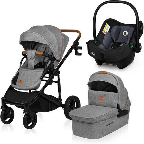 Lionelo Mari Tour 3-in-1 Kombikinderwagen | grey 1