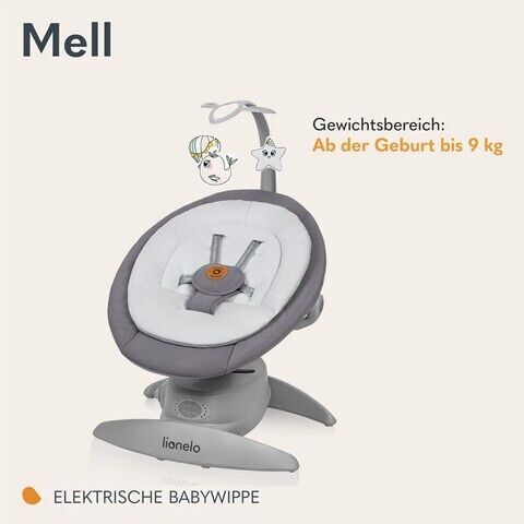Lionelo Mell Schaukel | grau 2