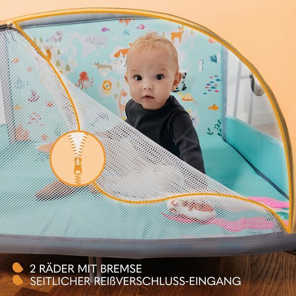 Lionelo Mille Reisebett | grey 3