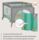 Lionelo Mille Plus playpen | green, thumbnail 3 of 3