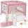 Lionelo Mille Plus Playpen | pink, thumbnail 1 of 3
