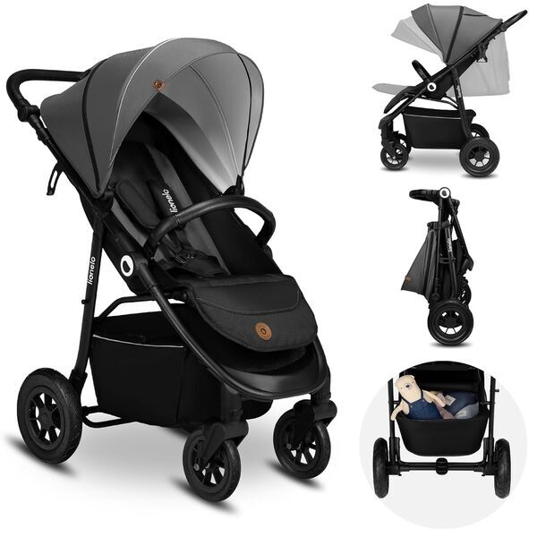 Lionelo Natt Kinderwagen | grau 1