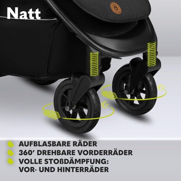 Lionelo Natt Kinderwagen | grau 3