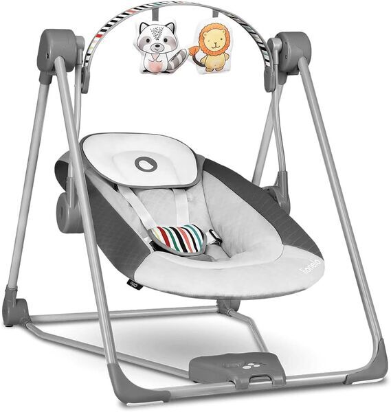 Lionelo Otto Babywippe | grau 1