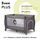 Lionelo Sven Plus 4-in-1 baby crib and playpen | grey, thumbnail 2 of 2