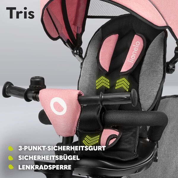 Lionelo Tris 2-in-1 Dreirad en Buggy (2020) |  3