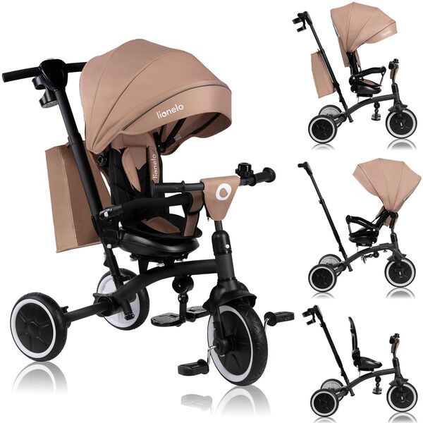 Lionelo Tris Plus Tricycle | beige, image 1 of 3