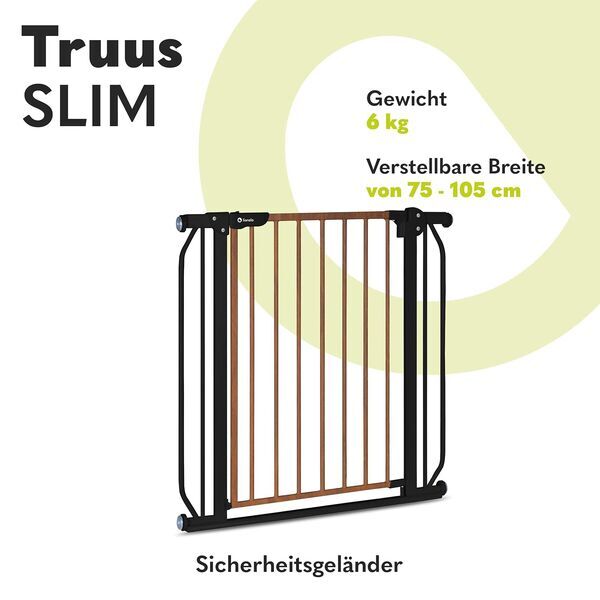 Lionelo Truus Slim Предпазна Преграда | черен, image 2 of 3