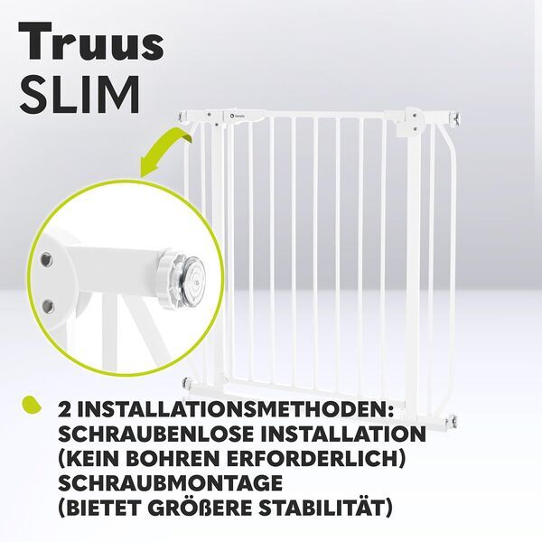 Lionelo Truus Slim Tüschutzgitter | white 3