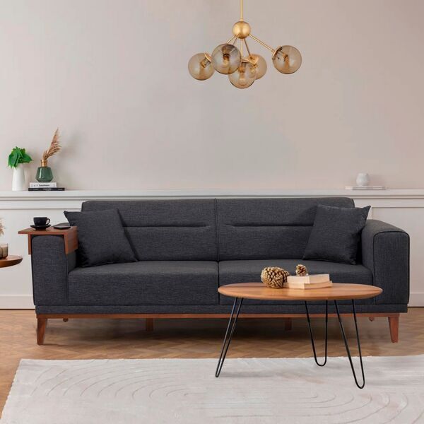 Liones 1053 sofa bed set Anthracite | anthracite, image 2 of 4