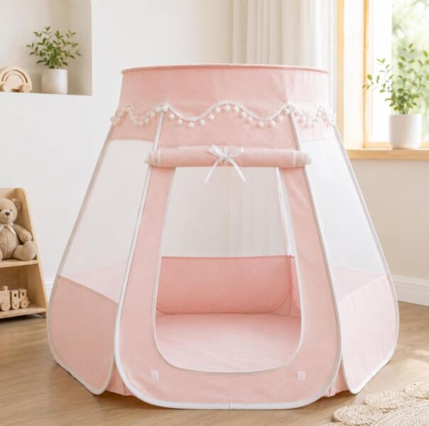 Lionherz 2in1 ball pit-Spielzelt | pink, image 1 of 2