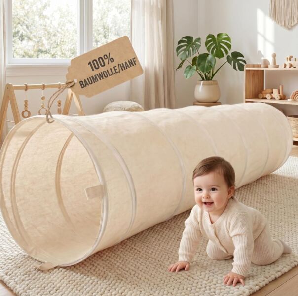 Lionherz Spieltunnel | beige, image 2 of 3