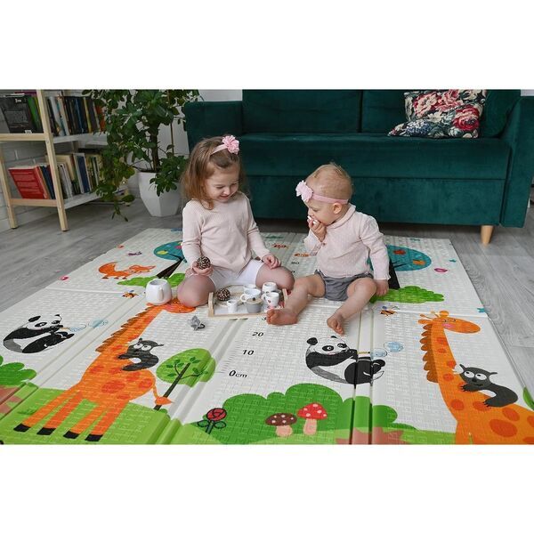 Little Story Kindermatte Straße/Pandas | Version Englisch | multicolor 3