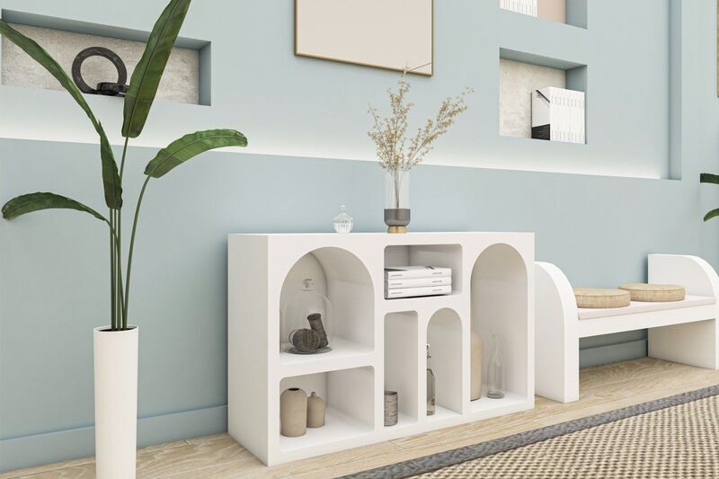 Liva console table white | white, image 4 of 4