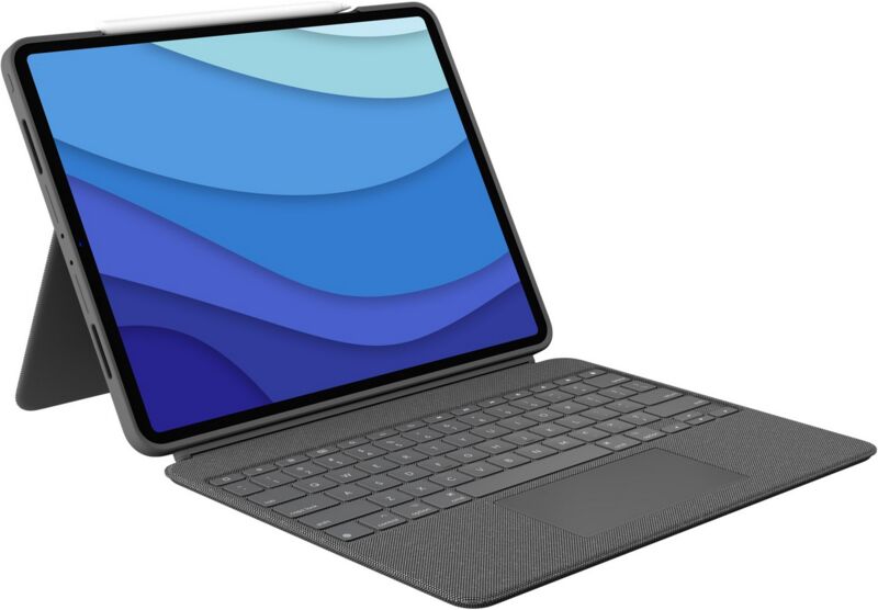 Logitech Combo Touch für Apple iPad Pro 12.9" | iPad Pro 12.9" | dunkelgrau | CH 2
