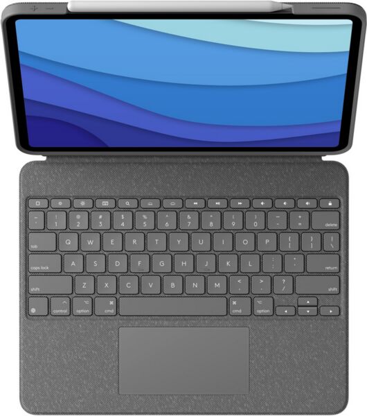 Logitech Combo Touch für Apple iPad Pro 12.9" | iPad Pro 12.9" | dunkelgrau | CH 1