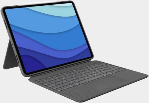 Som Ny: Logitech Combo Touch för Apple iPad Pro 13" M4 | iPad Pro 13" (M4) 2024 | grå | CH