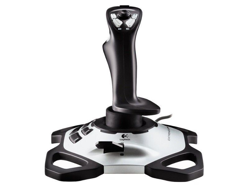 Logitech Extreme 3D Pro Joystick | silber/schwarz 2