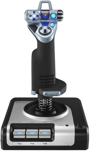 Logitech G Saitek X52 | Melna/Sudraba, image 2 of 2