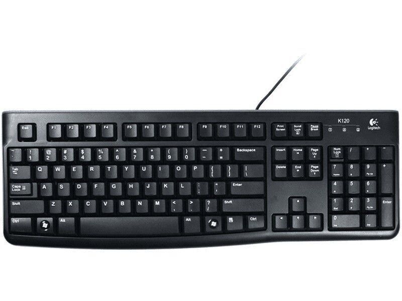 Logitech K120 | musta | IT