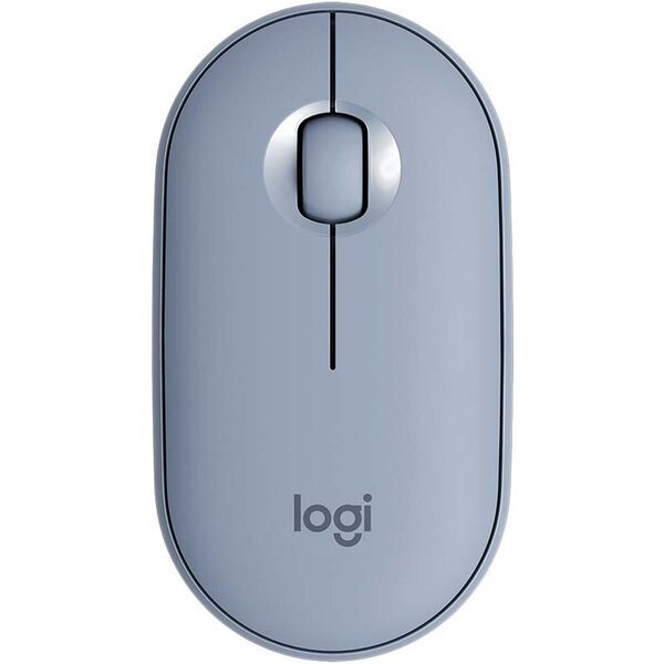 Logitech M350 Pebble | blau/grau 2