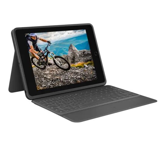 Logitech Rugged Folio KeyboardDock | iPad 7 | grey | DE, image 1 of 1