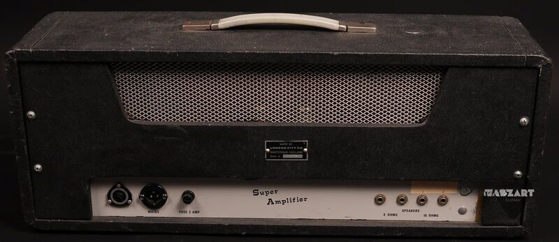 London City DEA 100 Super Amplifier MK IV – vintage head | 100W | years 70 | Vintage, image 5 of 5