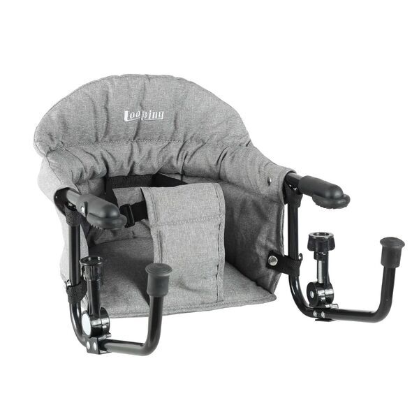 Looping Baby faltbarer Tischsitz | grau 1