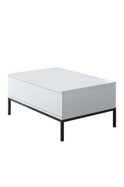 Lord coffee table wood veneer black white | black, image 4 of 4