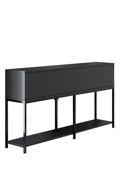 Lord Konsole wood veneer anthracite black | anthracite, image 3 of 4