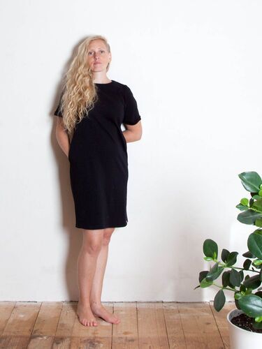 LORE - Upcycling Kleid schwarz