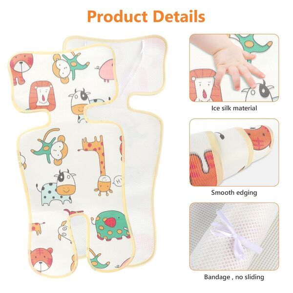 Lufeis Atmungsaktive Sommer Sitzeinlage pour Buggy | multicolore 3
