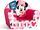Lulabi Minnie Icon dječja fotelja | Ružičasta, thumbnail 1 of 2