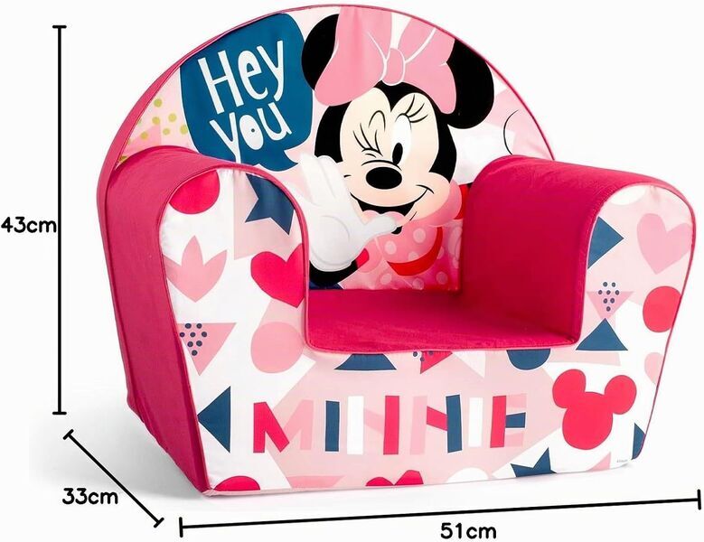 Lulabi Minnie Icon dječja fotelja | Ružičasta, image 2 of 2