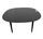 Lunar coffee table wood black Ø80cm | black, thumbnail 2 of 4