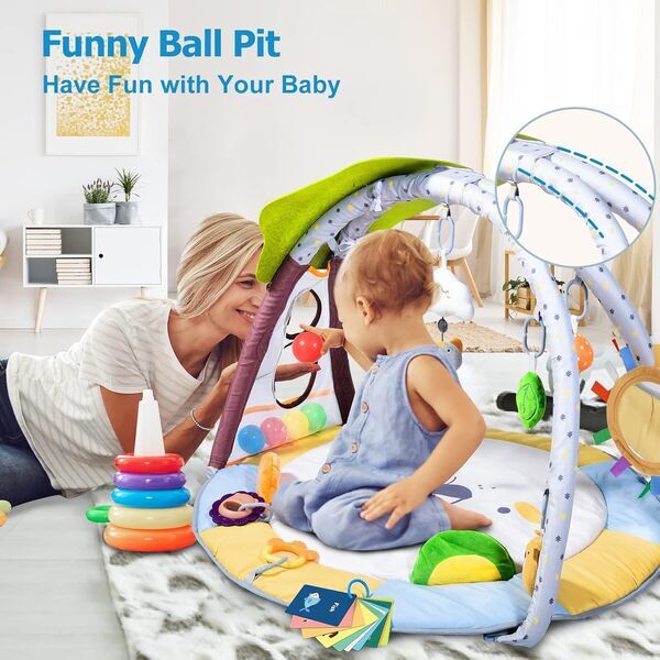 Lupantte Baby Spieldecke | mehrfarbig 2