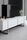 Luxe TV cabinet wood veneer white silver | white, thumbnail 3 of 4