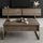 Luxe living room furniture set wood veneer gold | gold, thumbnail 2 of 4