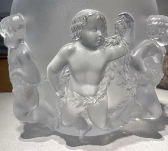 Luxembourg Engel Vase Krystal | grey, image 2 of 4