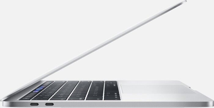 Apple MacBook Pro 2019 | 13.3" | Touch Bar | 2.8 GHz | 16 GB | 512 GB SSD | 4 x Thunderbolt 3 | silber | DE 2