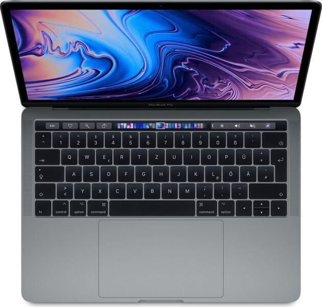 Apple MacBook Pro 2019 | 13.3" | Touch Bar | 1.4 GHz | 8 GB | 1 TB SSD | 2 x Thunderbolt 3 | spacegrau | IT 2