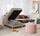 Madison sofa bed left chaise longue Agnes Brown | brown, thumbnail 4 of 4