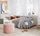 Madison sofa bed right chaise longue Agnes Brown | brown, thumbnail 1 of 4