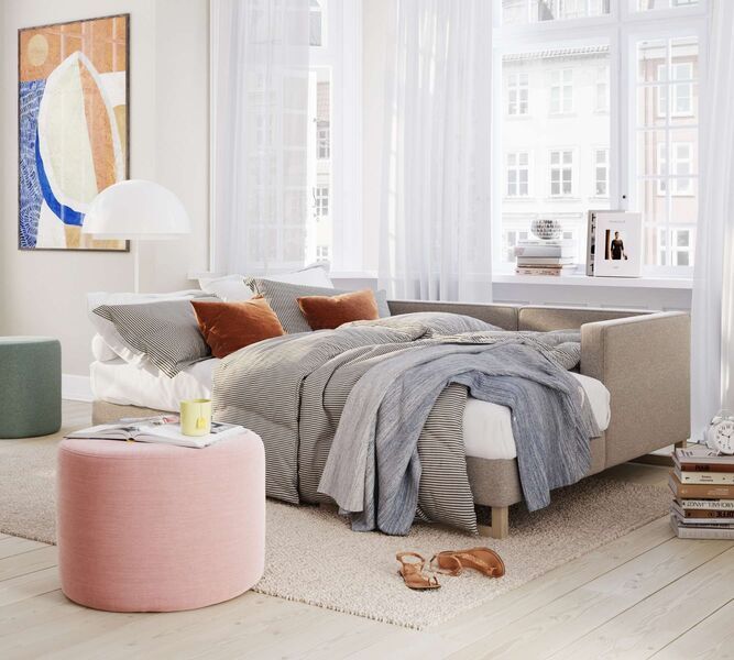 Madison sofa bed right chaise longue Agnes Brown | brown, image 1 of 4