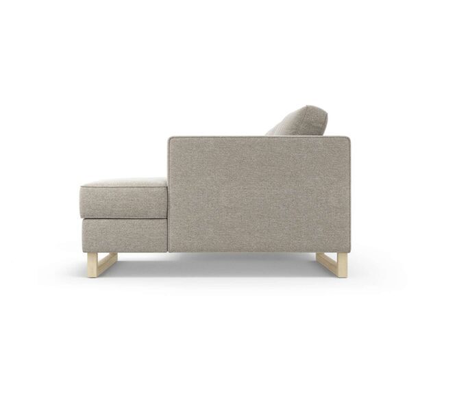 Madison sofa bed right chaise longue Agnes Brown | brown, image 4 of 4