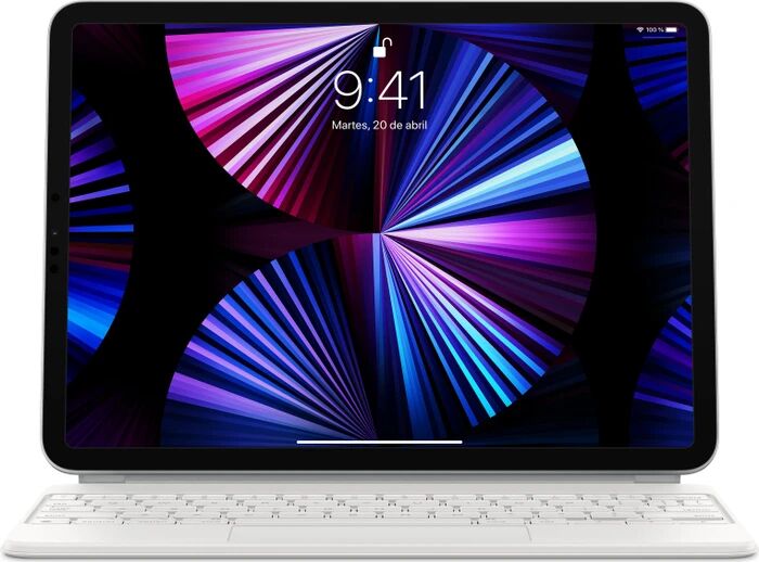Apple Magic Keyboard para iPad Pro de 11" (4.ª gen.), iPad Air (5.ª gen.) | blanco | ES, image 2 of 5